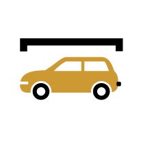 Estacionamiento cubierto - Gran Hostal San Guillermo